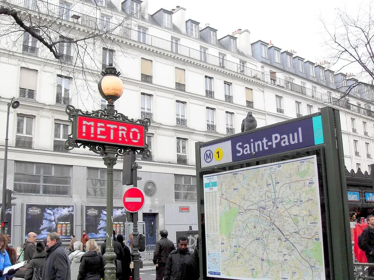 New Chic Flat : Le Marais - Place Des Vosges Párizs 0*,